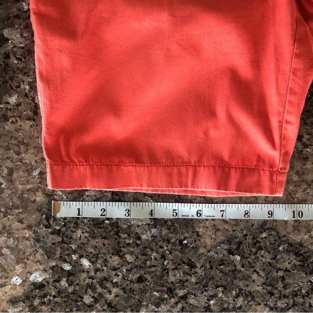 J CREW 8” Dusty Red Chino Shorts - Picture 9 of 11